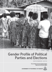 Vanuatu: Gender Profiles of Political Parties and Elections