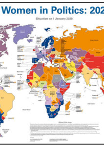 IPU/UN Women “Women in politics: 2020” map