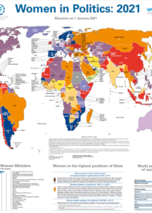 IPU/UN Women “Women in politics: 2021” map